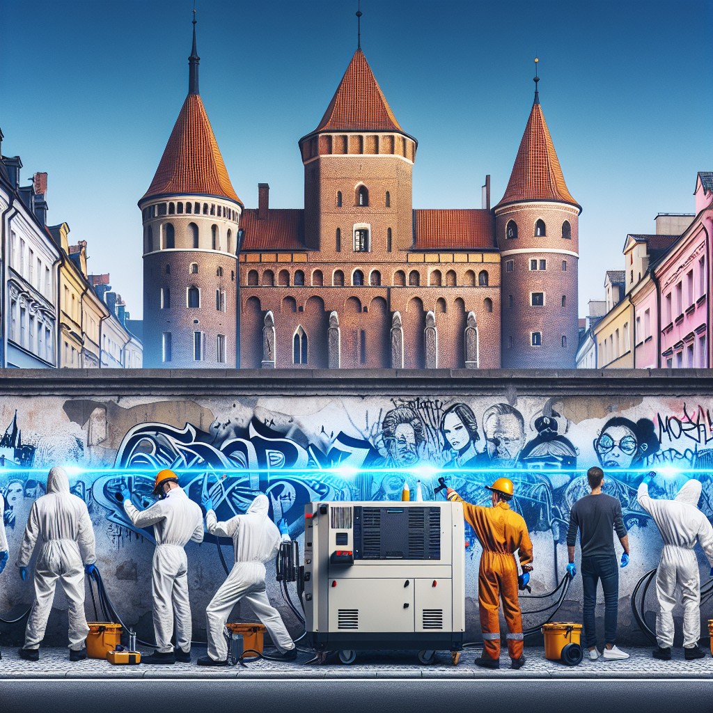 Czy czyszczenie laserem graffiti w Olsztynie jest skuteczne?