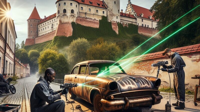 Laserowe odnawianie aut zabytkowych Olsztyn