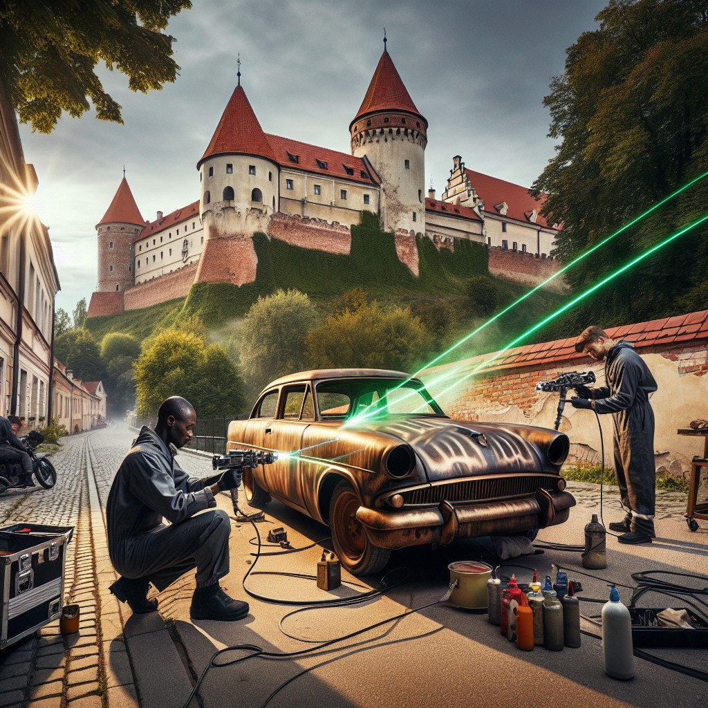 Laserowe odnawianie aut zabytkowych Olsztyn