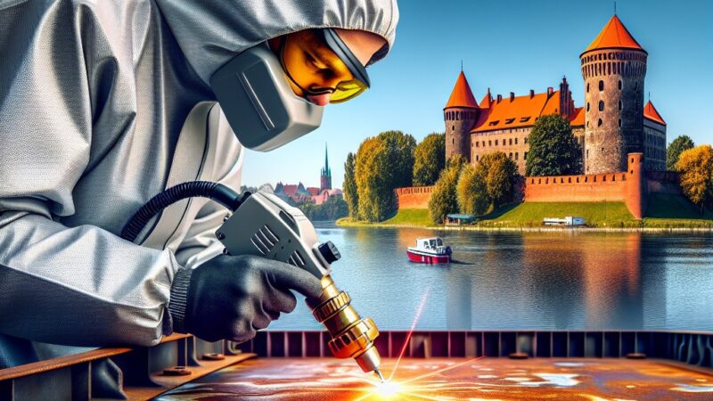 Usuwanie rdzy laserem Olsztyn