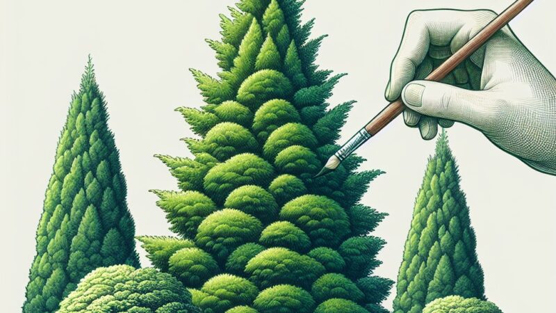 Thuja smaragd
